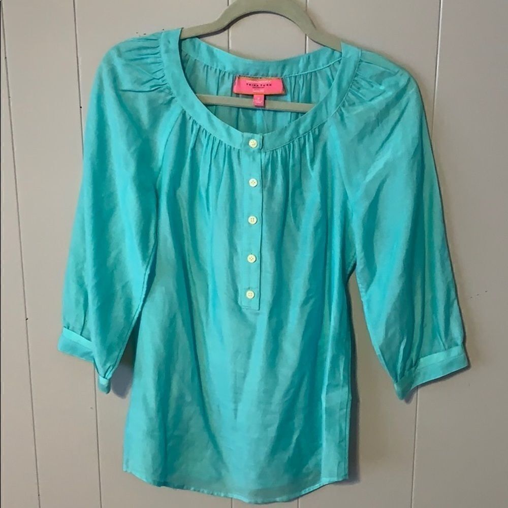 NWT Trina Turk for Banana Republic Blouse Size 2